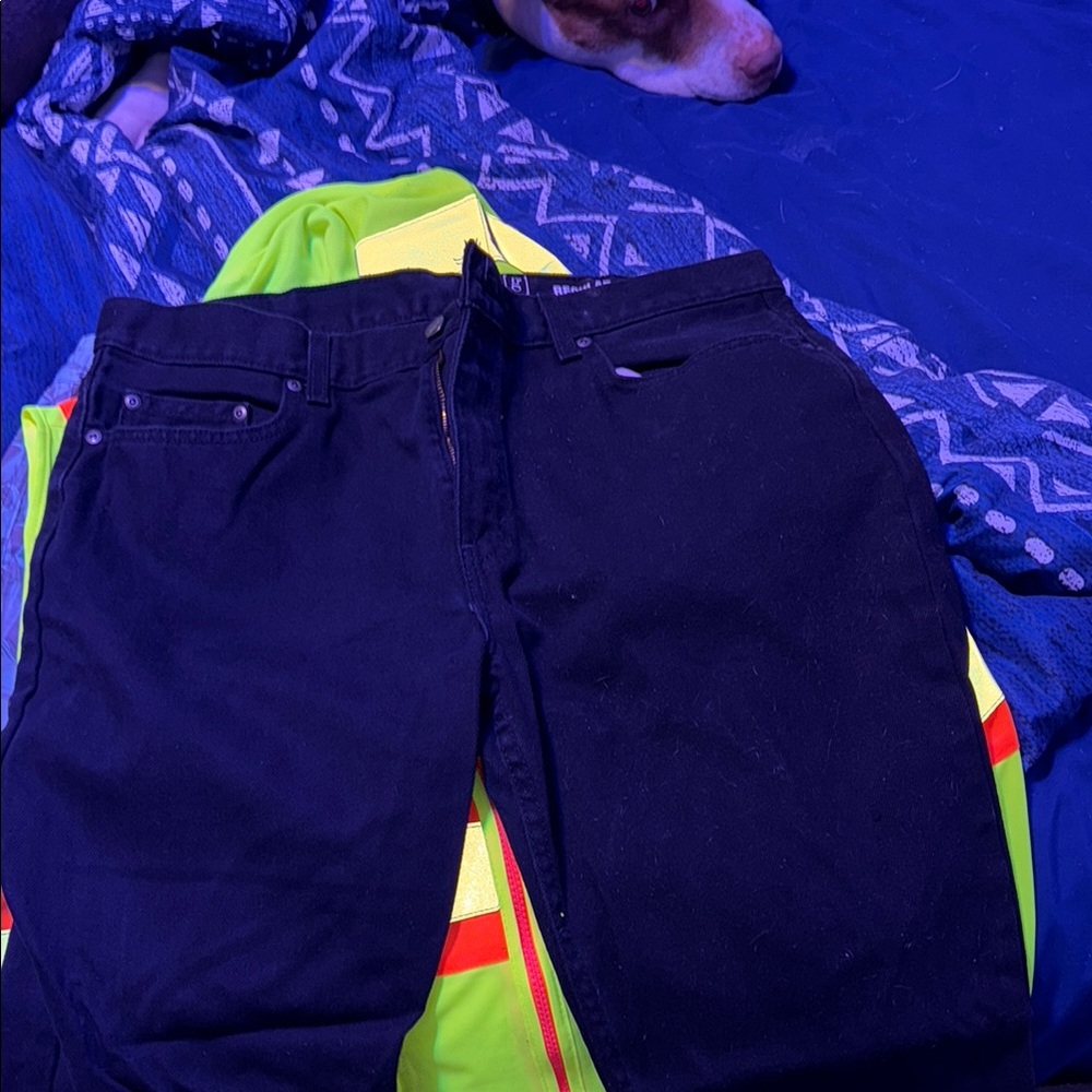 Black Denim Jeans